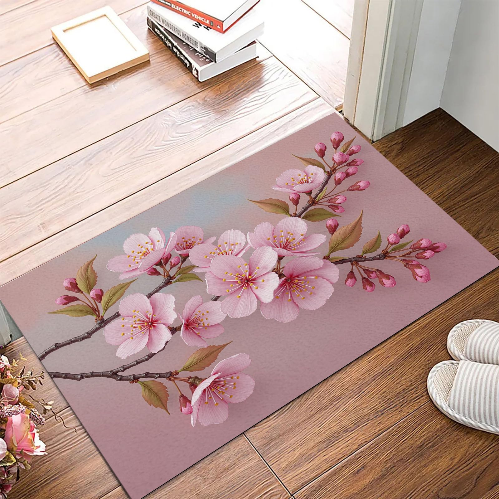 Paillasson d'intérieur lavable antidérapant 50x80cm cuisine porte entrée