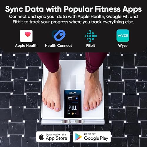 Miniatura 8 de Wyze Scale Ultra BodyScan - Báscula inteligente con asa, báscula de composición corporal Wi-Fi y Bluetooth para peso, IMC, grasa corporal, masa