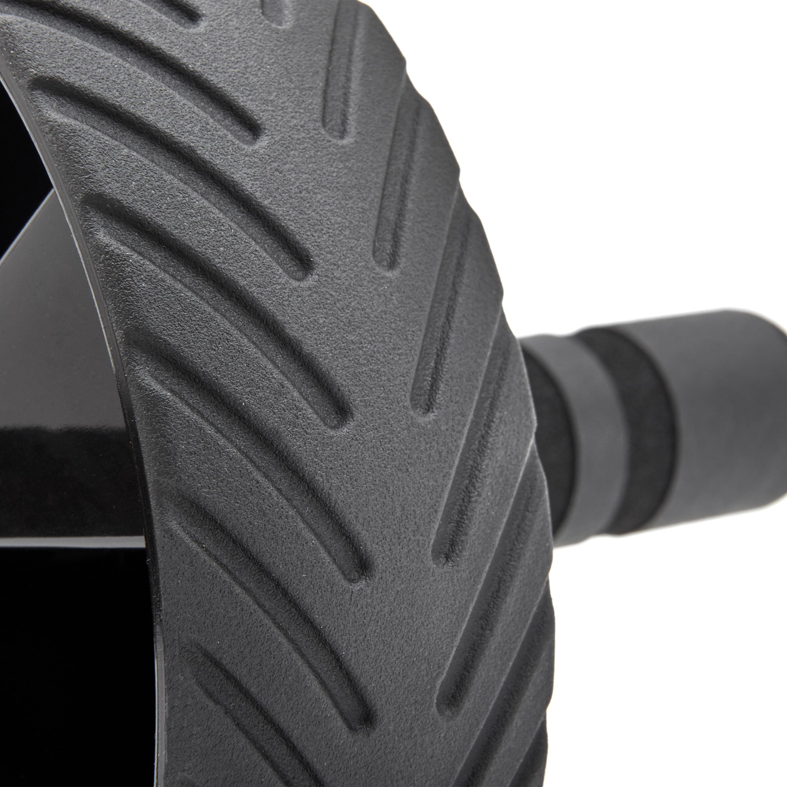 adidas Bewegungsrad Ab Wheel für effektives Bauchmuskeltraining – Stabiles Fitnessgerät, Ergonomisches Design, Heimtraining & Fitness, Schwarz