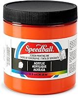 Vista 9 de Speedball Tinta acrílica para serigrafía, 8 oz, negra para impresiones en papel, fabricada en EE. UU
