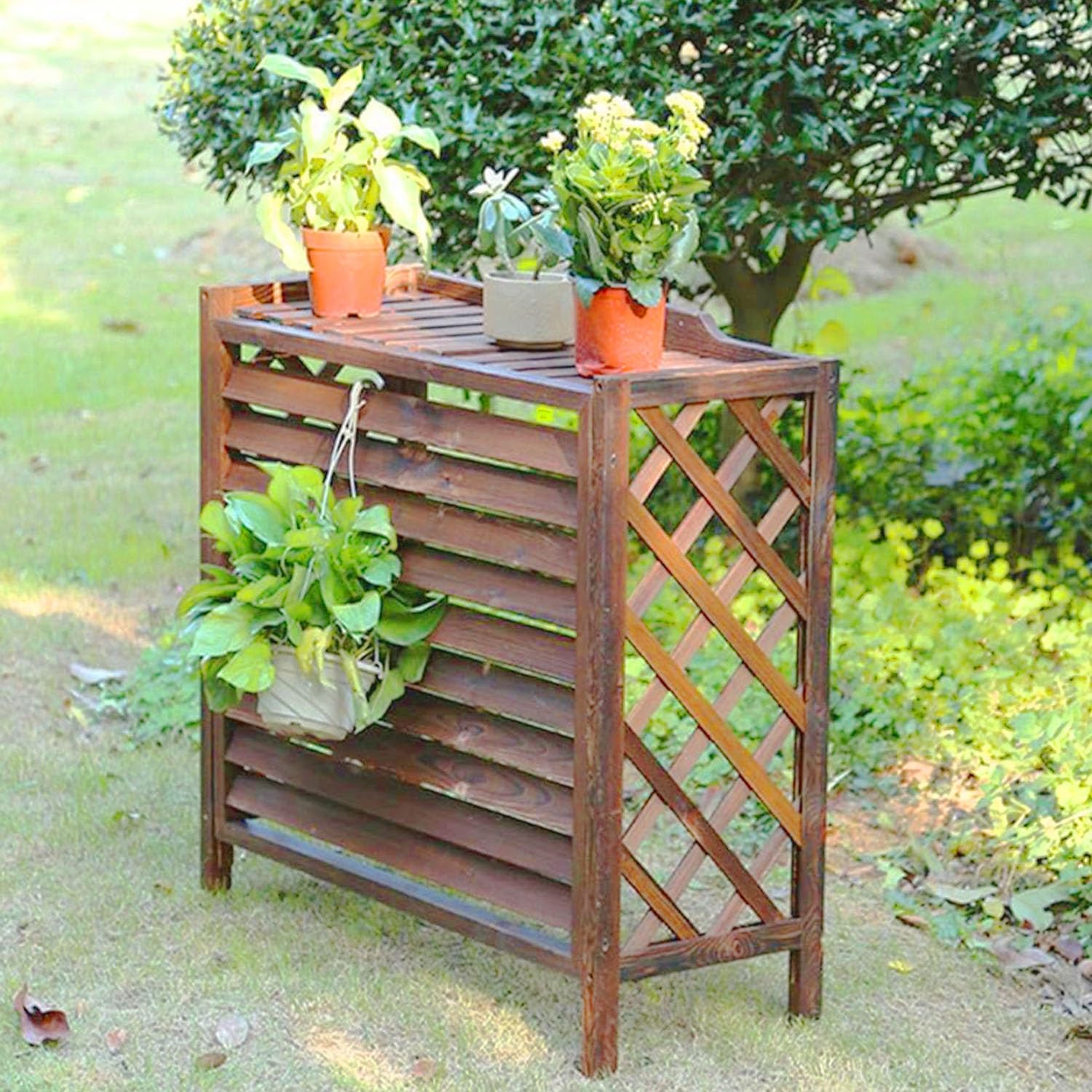 DELUKE Hochbeet Für Garten Oskar Anthrazit | 480x8 Produktbild-Vorschau 7