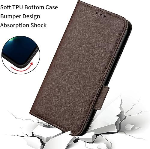Miniatura 3 de SHAMMA Funda para Honor X7 compatible con Honor X7 Funda para teléfono Funda de piel sintética tipo cartera LZW-ZS274