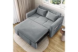 DWVO Full-Size Futon Sofa Bed: 3-in-1 Comfort for Your Space