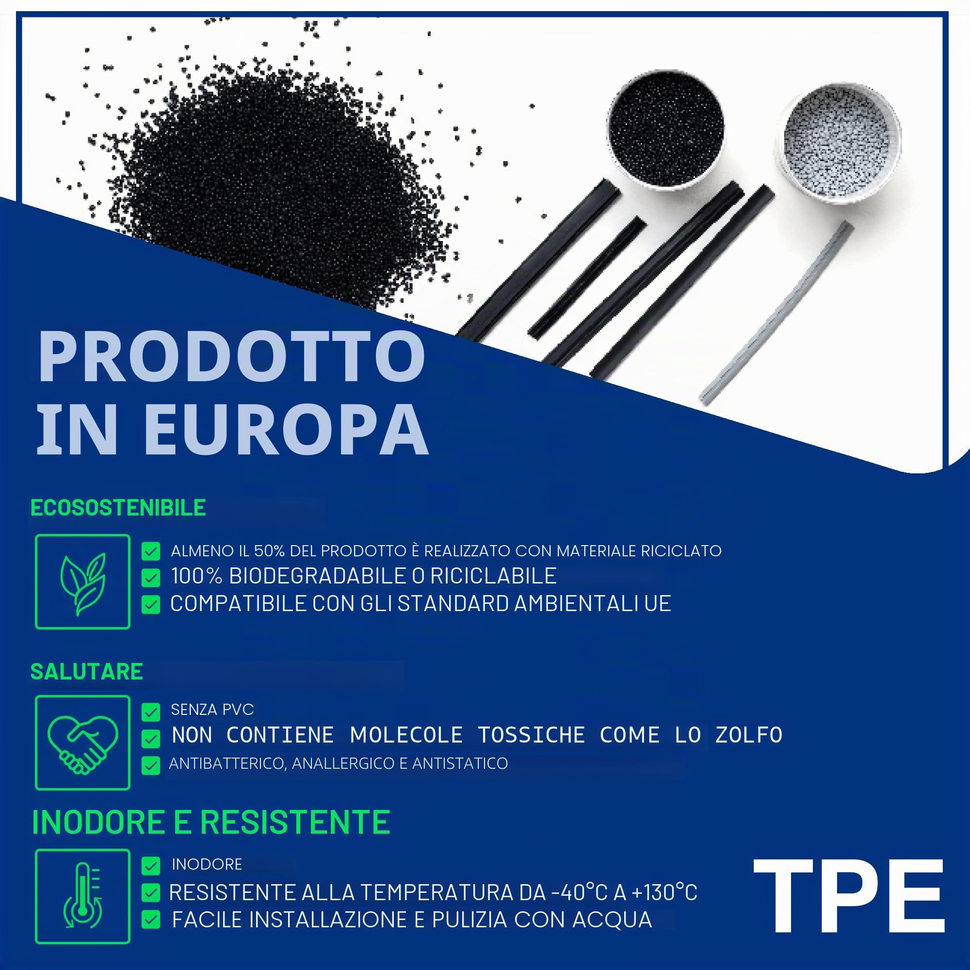 ELMASLINE 3D Tappetini Gomma per Dacia SANDERO III 2021-2026 (terza generazione) | Bordo Extra Alto | Tappetini Auto