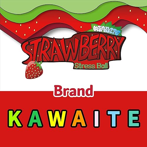 Miniatura 7 de Bolas estrujables de fresa para niños y adultos, 1 unidad, juguete estrujable para el estrés de frutas para niños, recuerdos de fiesta, divertidos