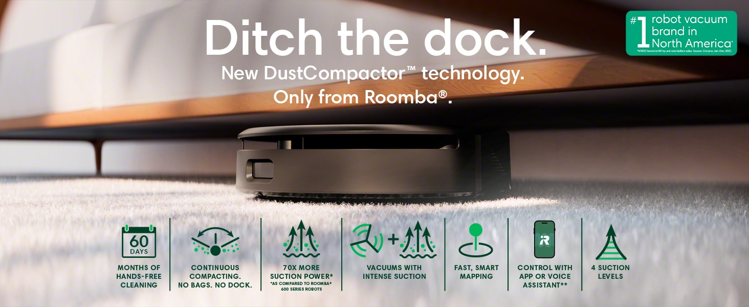 Amazon.com - iRobot Roomba 205 DustCompactor Vac Robot Vacuum