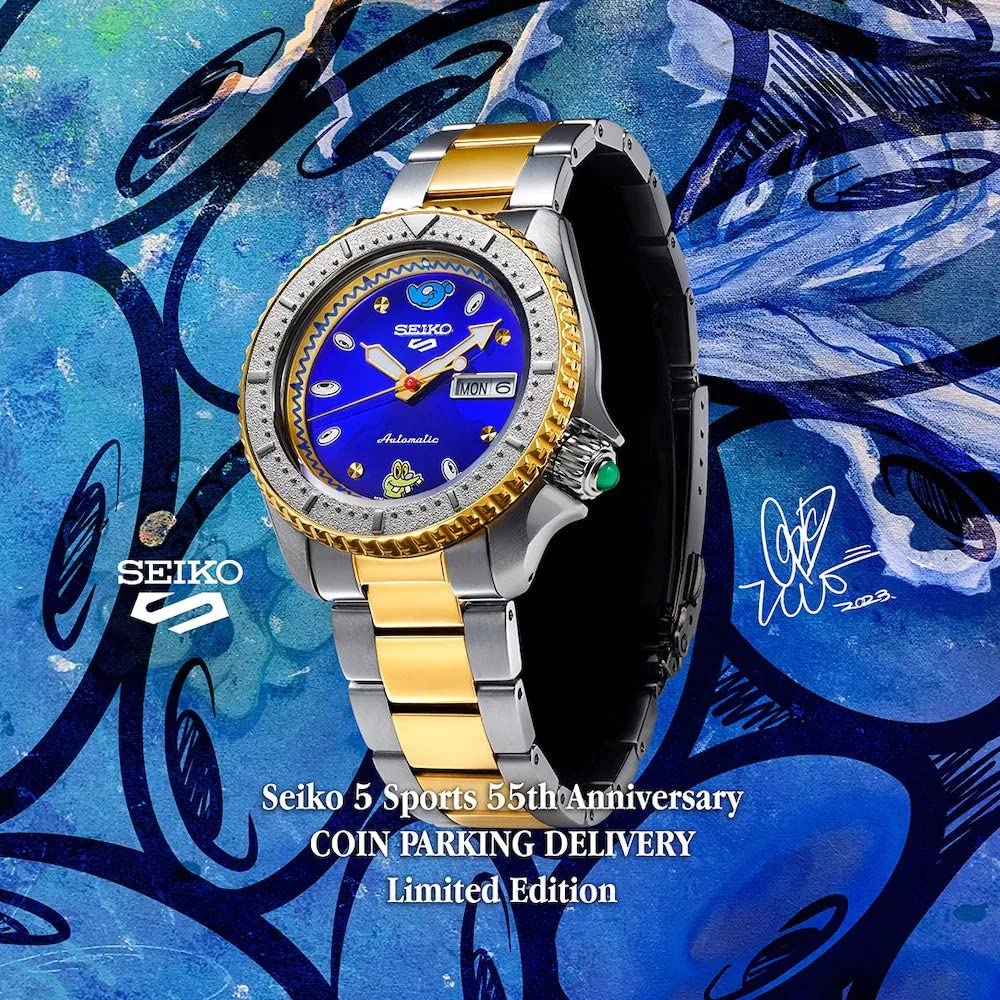 COIN PARKING DELIVERYコインパーキングデリバリー　限定ブルー コイン・パーキング・デリバリーが初となるポップアップを突如