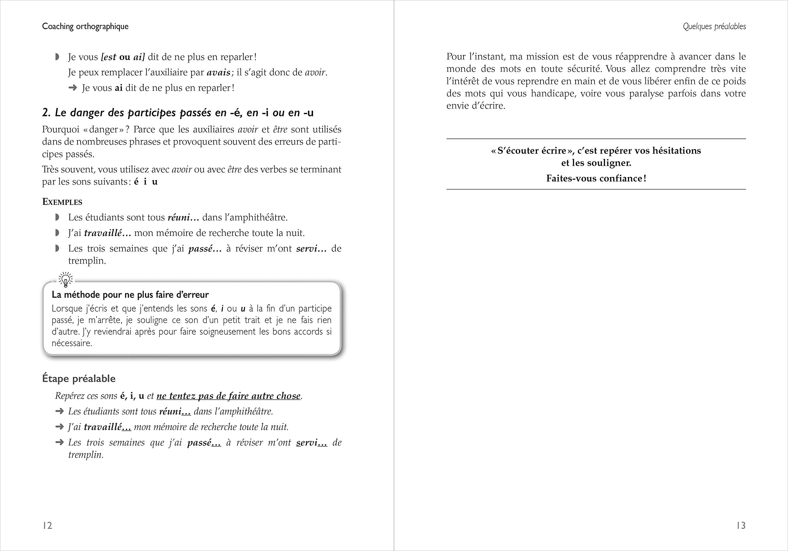 Coaching Orthographique 9 Défis Pour écrire Sans Faute