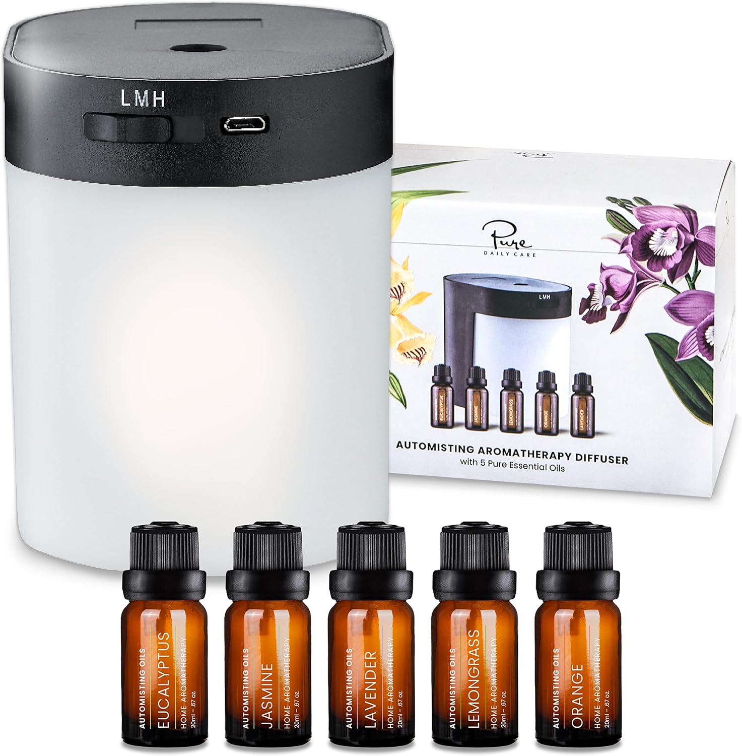 Automisting Aromatherapy Diffuser by Pure Daily Care