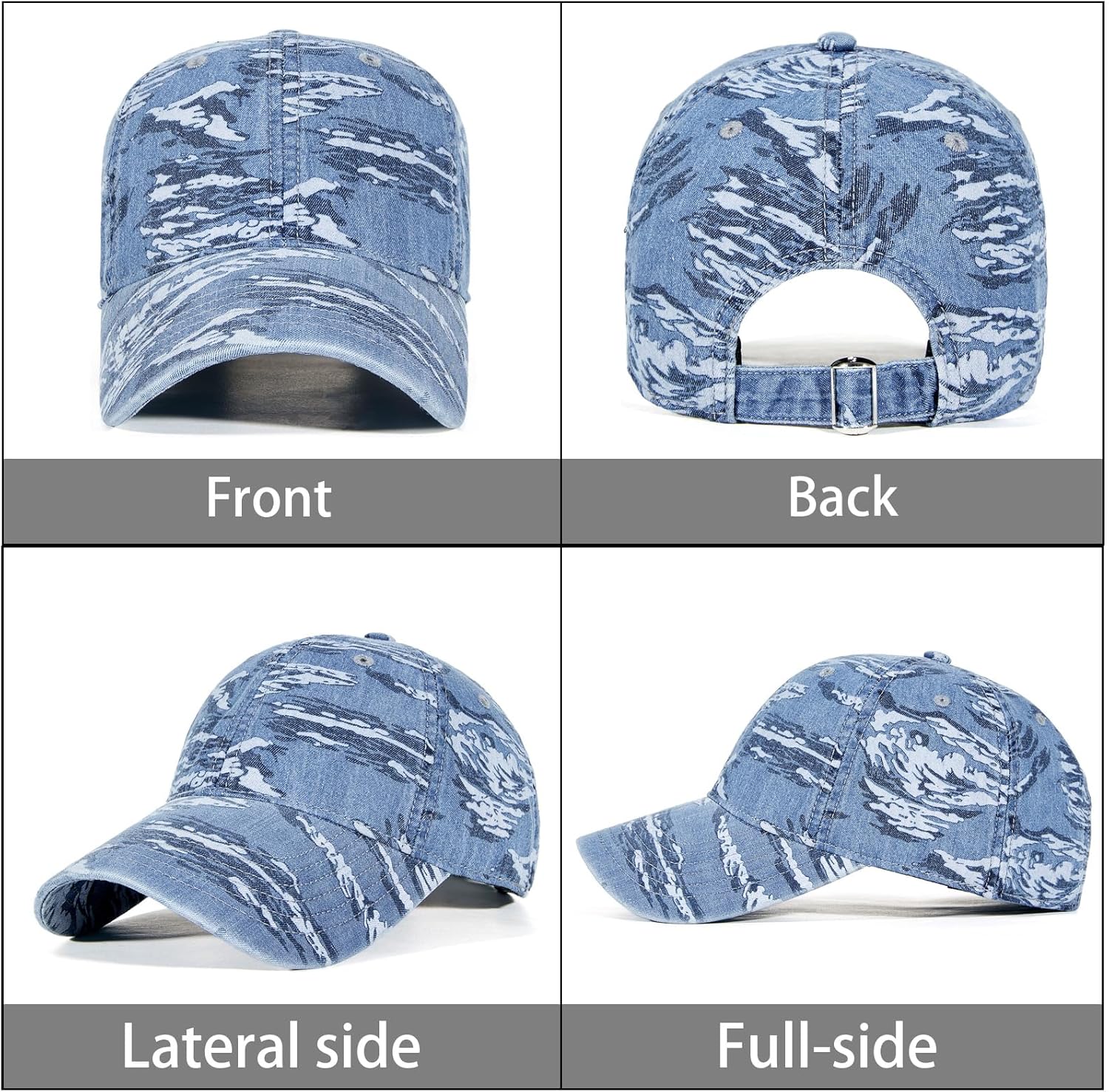 Trendy Unisex Graffiti Baseball Cap, Adjustable Cotton Baseball Cap for Men & Women, Athletic Streetwear Hat - Image 4