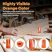 Vista 5 de Paquete de 3 sacapuntas de carpintero para accesorios de cinturón de herramientas, sacapuntas de construcción manual resistente para carpintería