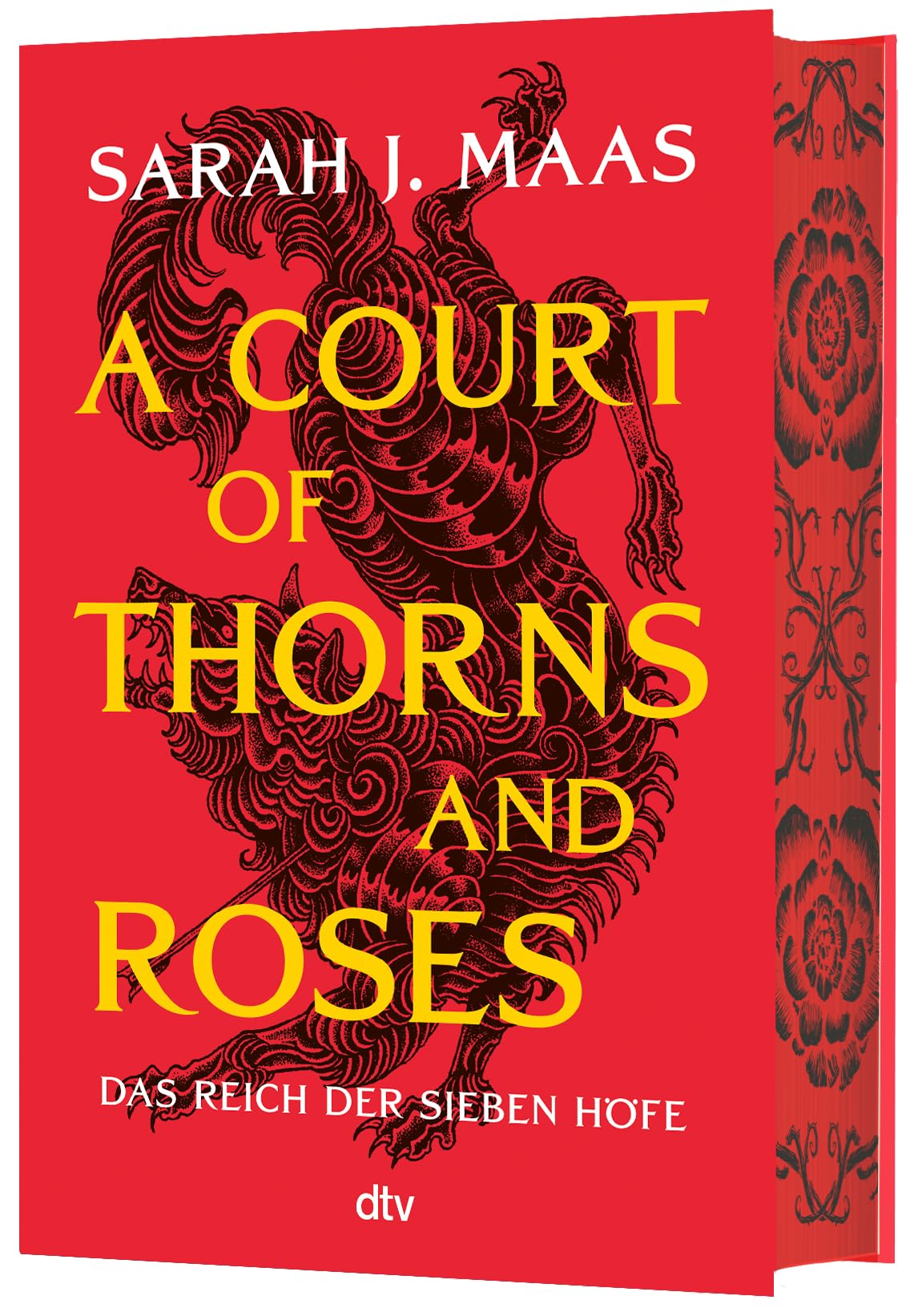 A Court of Thorns and Roses: deutsche Ausgabe | die globale Romantasy-Bestseller-Reihe | Hochveredelt mit limitiertem Farbschnitt (Das Reich der sieben Höfe-Reihe  Band 1)