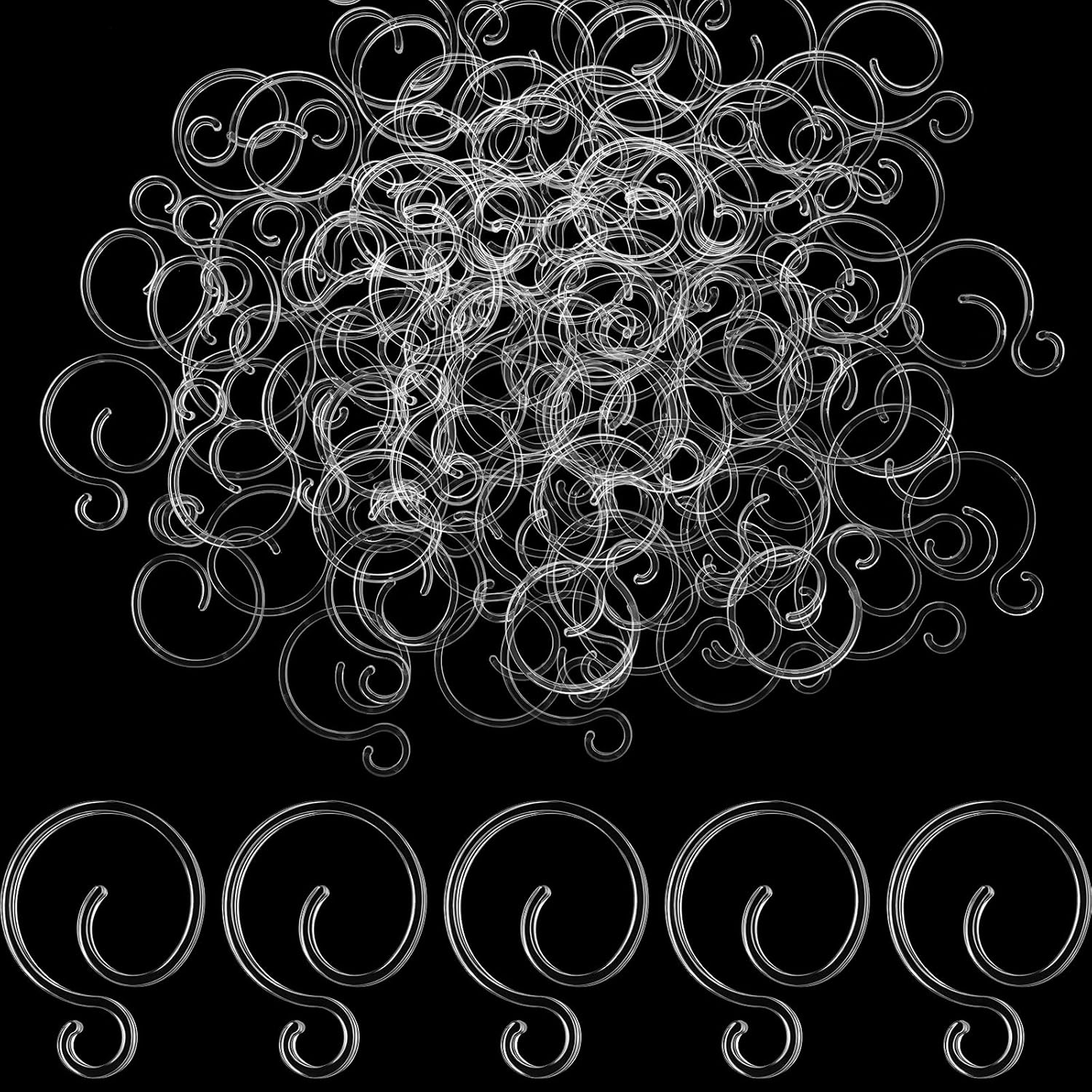 Christmas Light Clips Clear Banister Clips Holiday Garland Hanger Light Outdoor