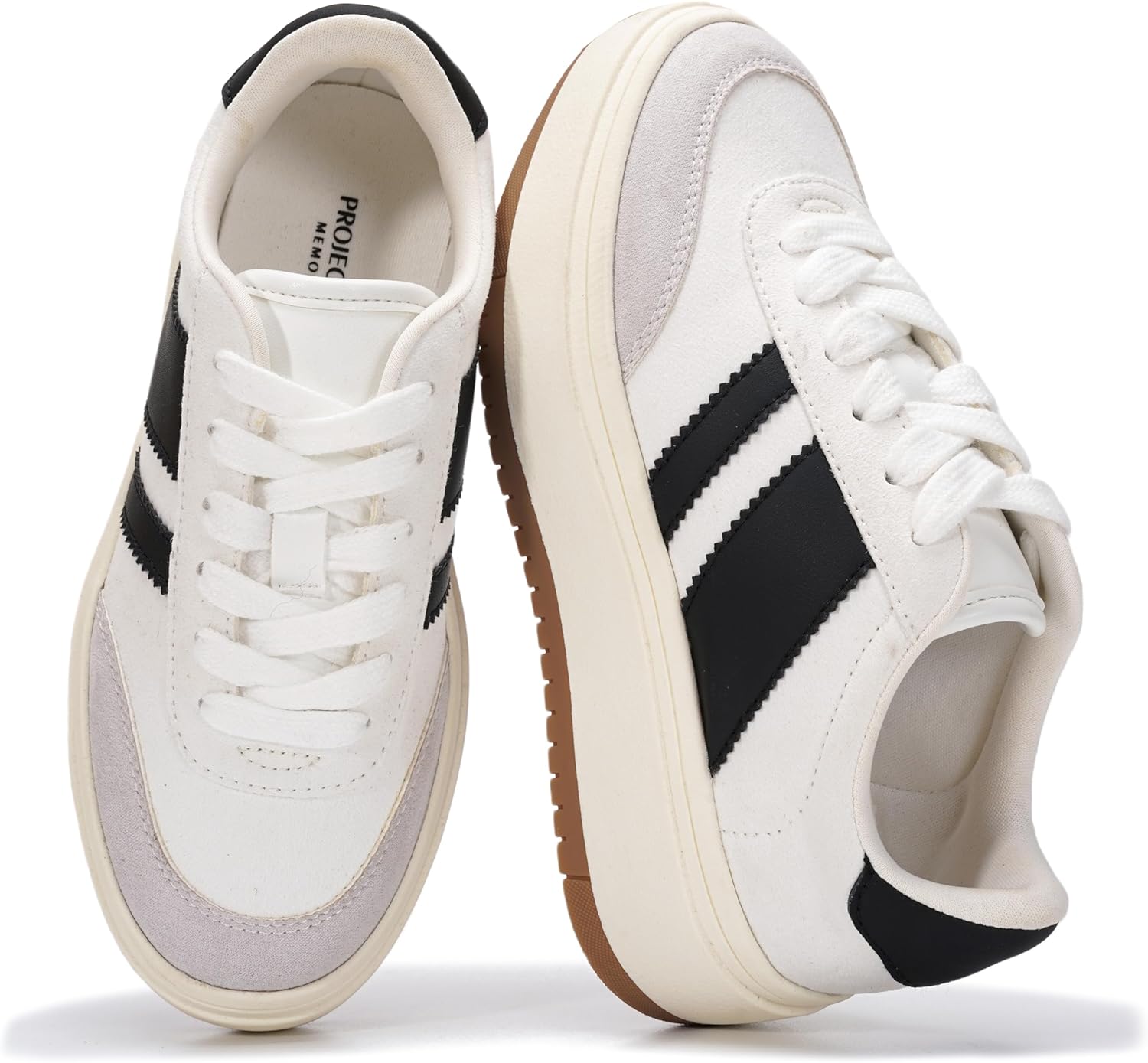 Project Cloud Fashion Platform Sneakers for Kids 2026 - Lightweight Memory Foam Insole Kids Shoes - Durable & Non-Slip Lace up Trendy Platform Kids Sneakers (Little Nita)