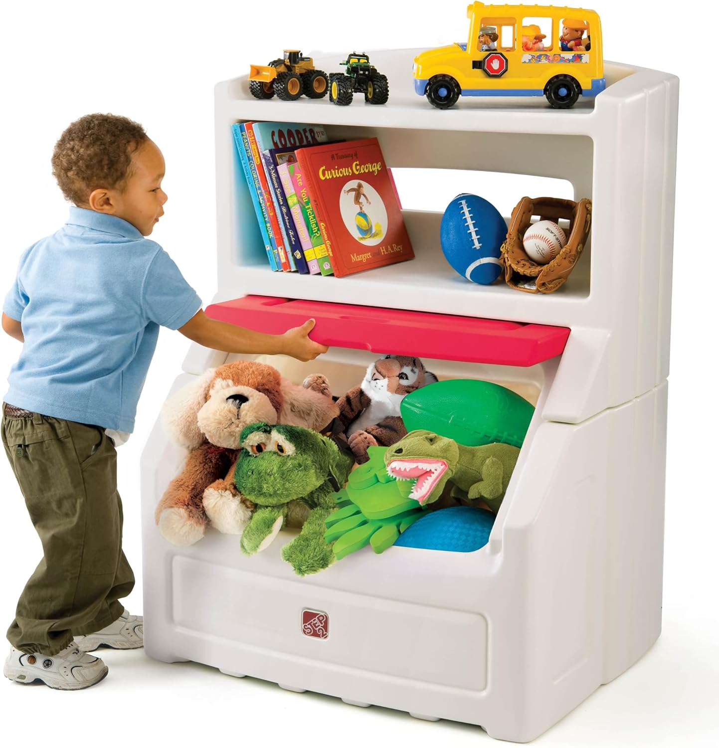 Step2 Lift and Hide Bookcase Storage Chest