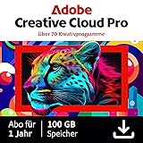 Adobe Creative Cloud Pro | Grafik Design | Gen AI | PC/Mac| Digital Download Creative Cloud Pro Creative Cloud Pro Standalone