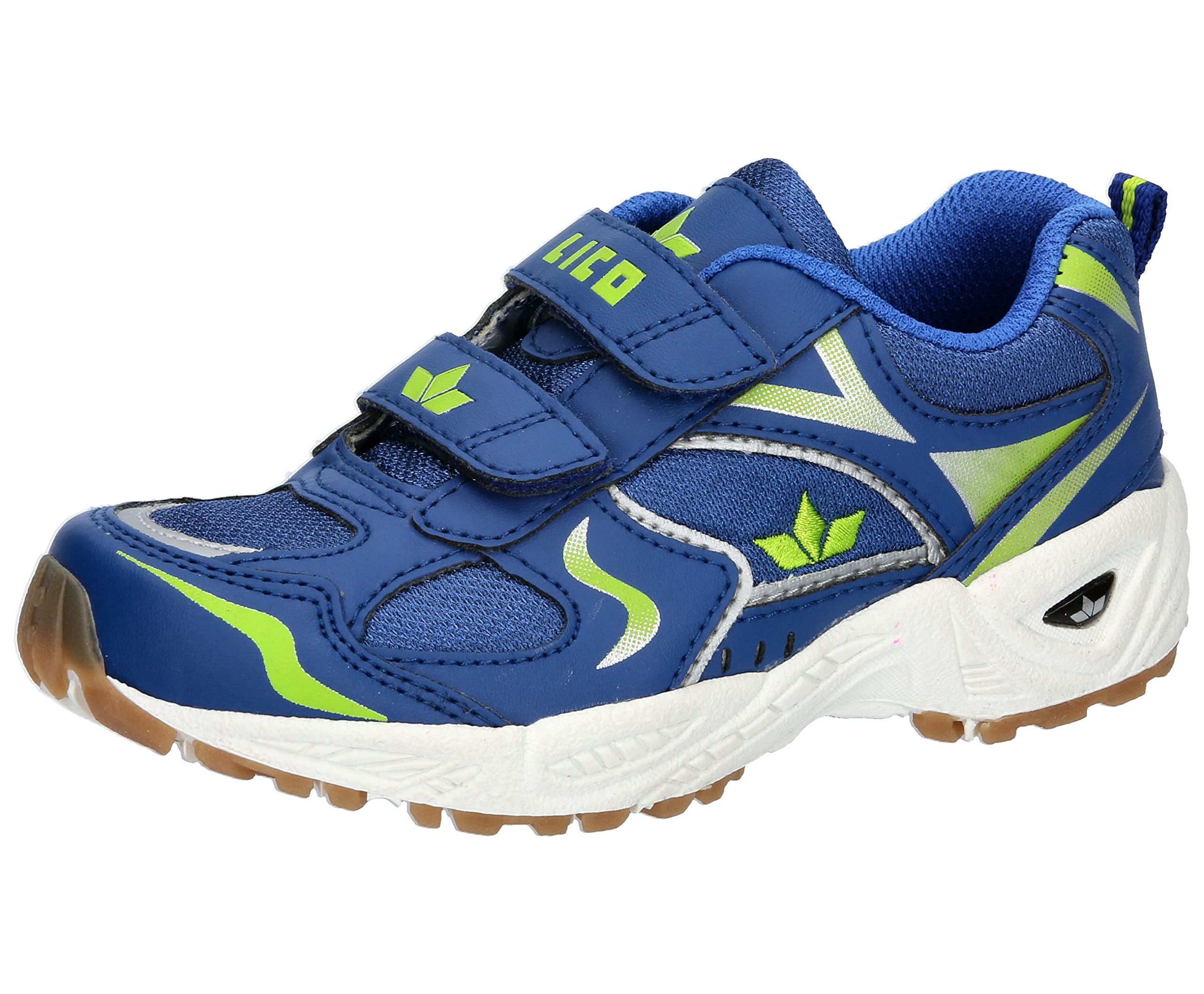 Lico Kinder Unisex Bob V Sportschuh, Blau/Lemon, 40 EU
