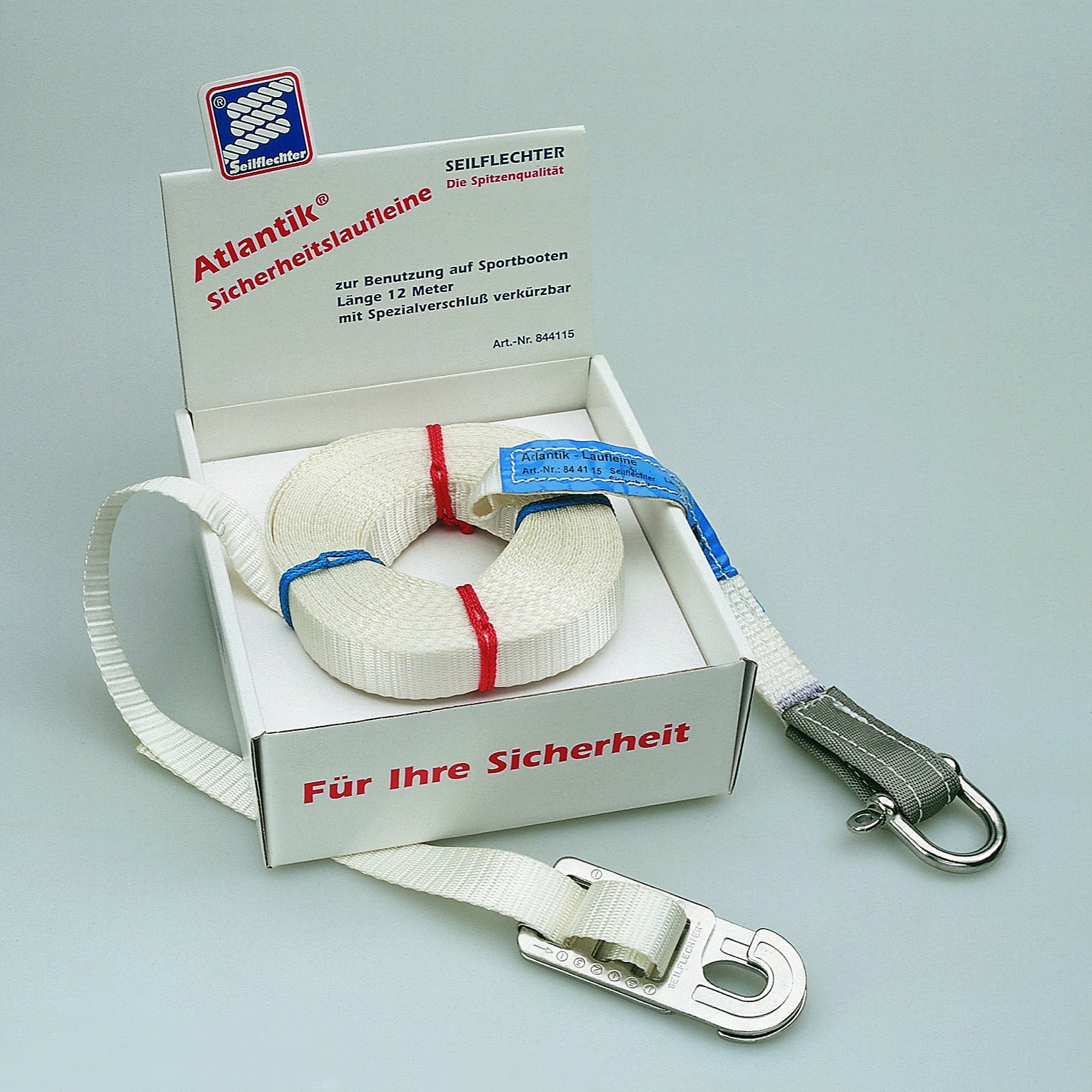 ARBO-INOX Sicherheitslaufleine Sicherheitsleine Atlantik 12m