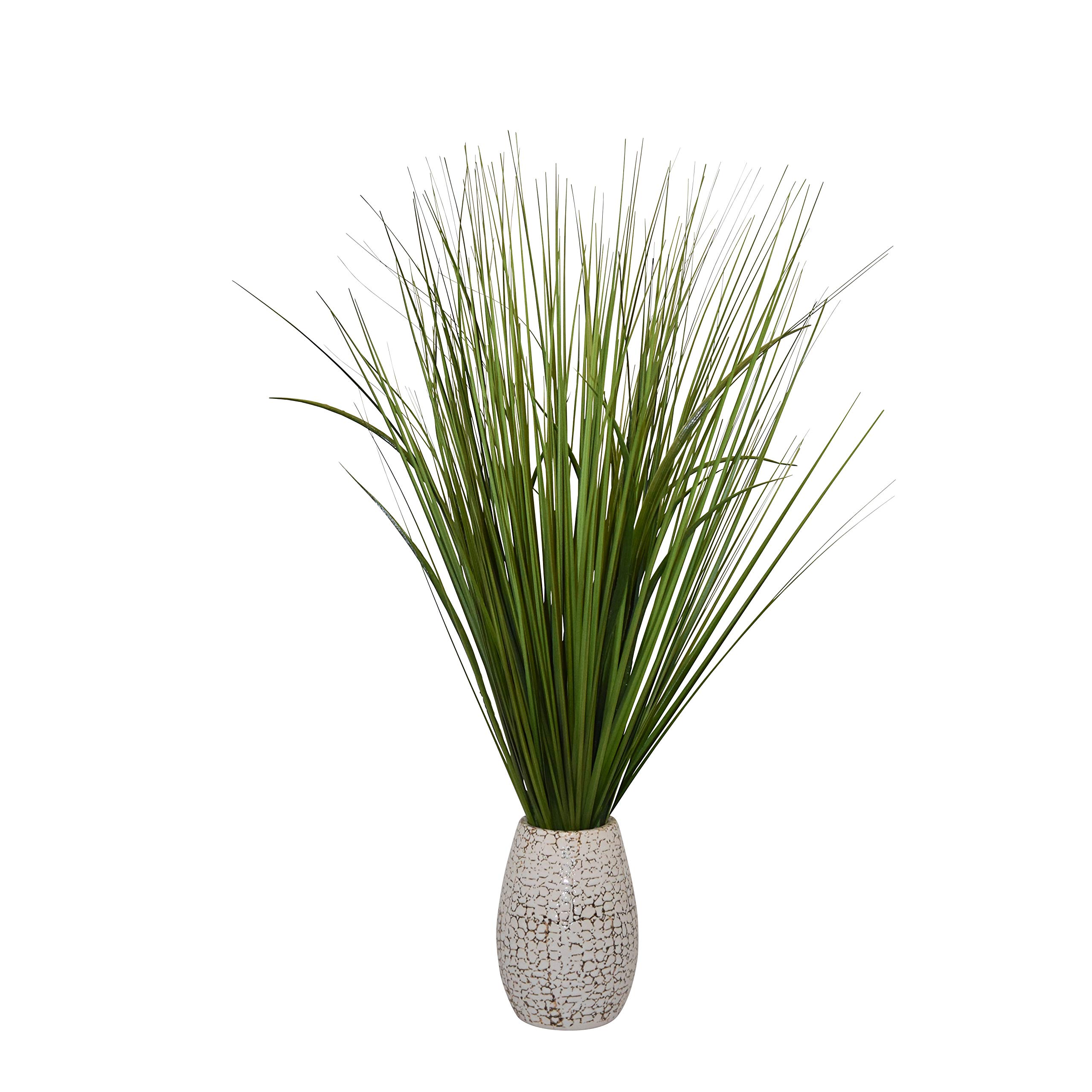 Nature's Elements Tabletop Artificial Foliage Grass (White)