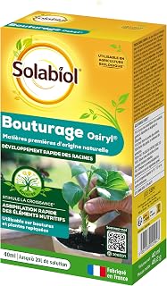 SOLABIOL Bouturage Osiryl - Jusqu'à 20L de Solution - 40ml | Stimulateur Racinaire - Boutures & Plantes Repiquées - Utilis...