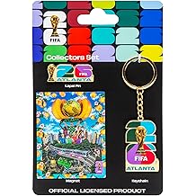 FIFA World Cup Host City Collector's Set &ndash; Includes Lapel Pin, Keychain &amp; Magnet &ndash; Celebrates Your Favorite Host City