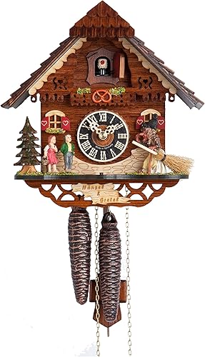 Hönes Reloj de cuco Little Black Forest House HO 1213