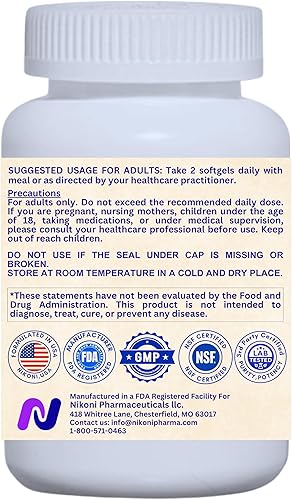 Miniatura 2 de Nikoni Akkermansia Muciniphila GLP-1 Suplemento probiótico para mujeres y hombres, salud intestinal 120 cápsulas blandas.