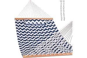 Castaway Hammocks: Experience Serenity with Our Premium Quilted Double Hammock