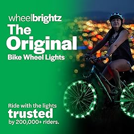 Brightz, Ltd. Wheel Brightz LED Bicycle Accessory Light (for 1 Wheel), Green