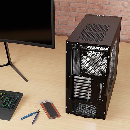 Miniatura 3 de Placa de protección universal IO negra - para todas las placas base de PC que se perdió placa trasera original, crea un nuevo escudo IO