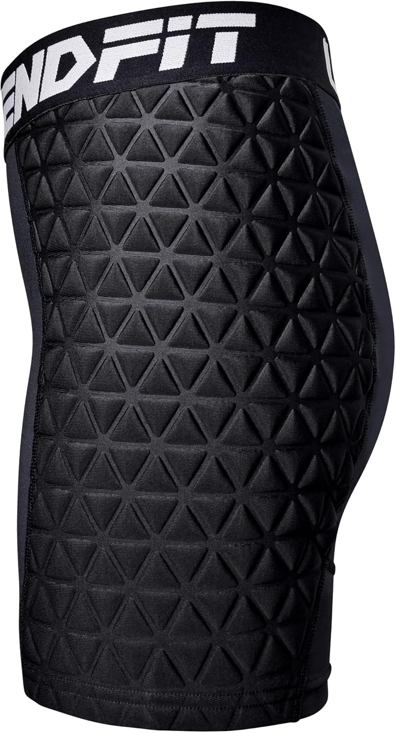 Size XL Color Black Girls Youth Softball Padded Sliding Shorts Compression Underwear Protective Supportor Baseball Football Lacrosse