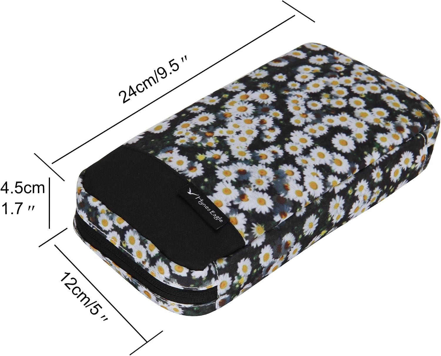 Hynes Eagle Cord Organizer Small Electronics Case Gadget Pouch Phone Accessories Storage Bag Daisy