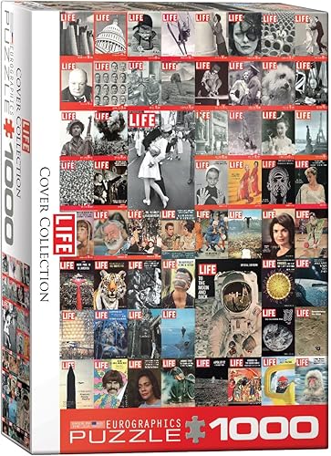 EuroGraphics The Life Cover Collection (1000 piezas) Puzzle (6000-0819), color negro