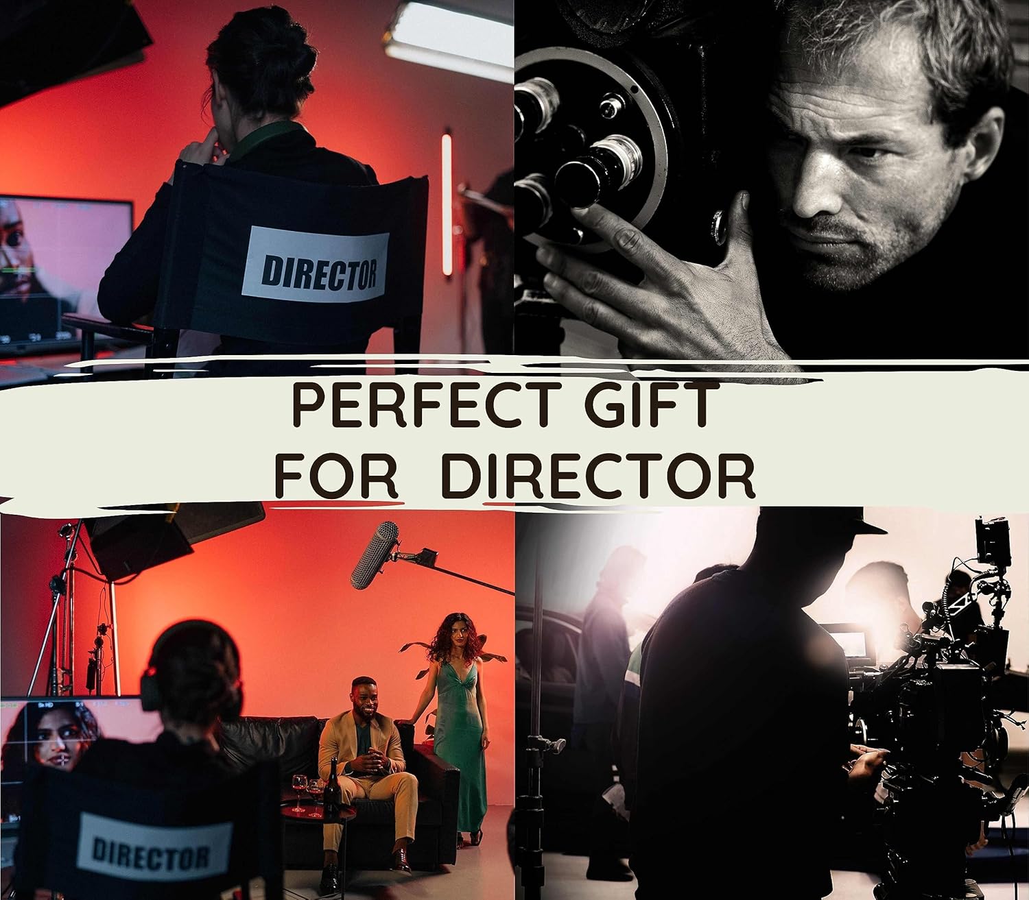 Director Gifts, Gifts for Director on Filmmaker Day, Birthday and Chirstmas, Flannel Plush Throw Blanket, 50"x 65" - Write Shoot Edit Repeat