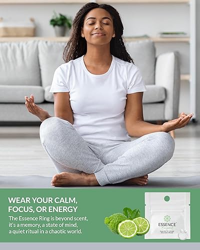 Miniatura 2 de Essence Difusor nasal  Anillo de aceite esencial  Inhalador de nariz de silicona (menta)