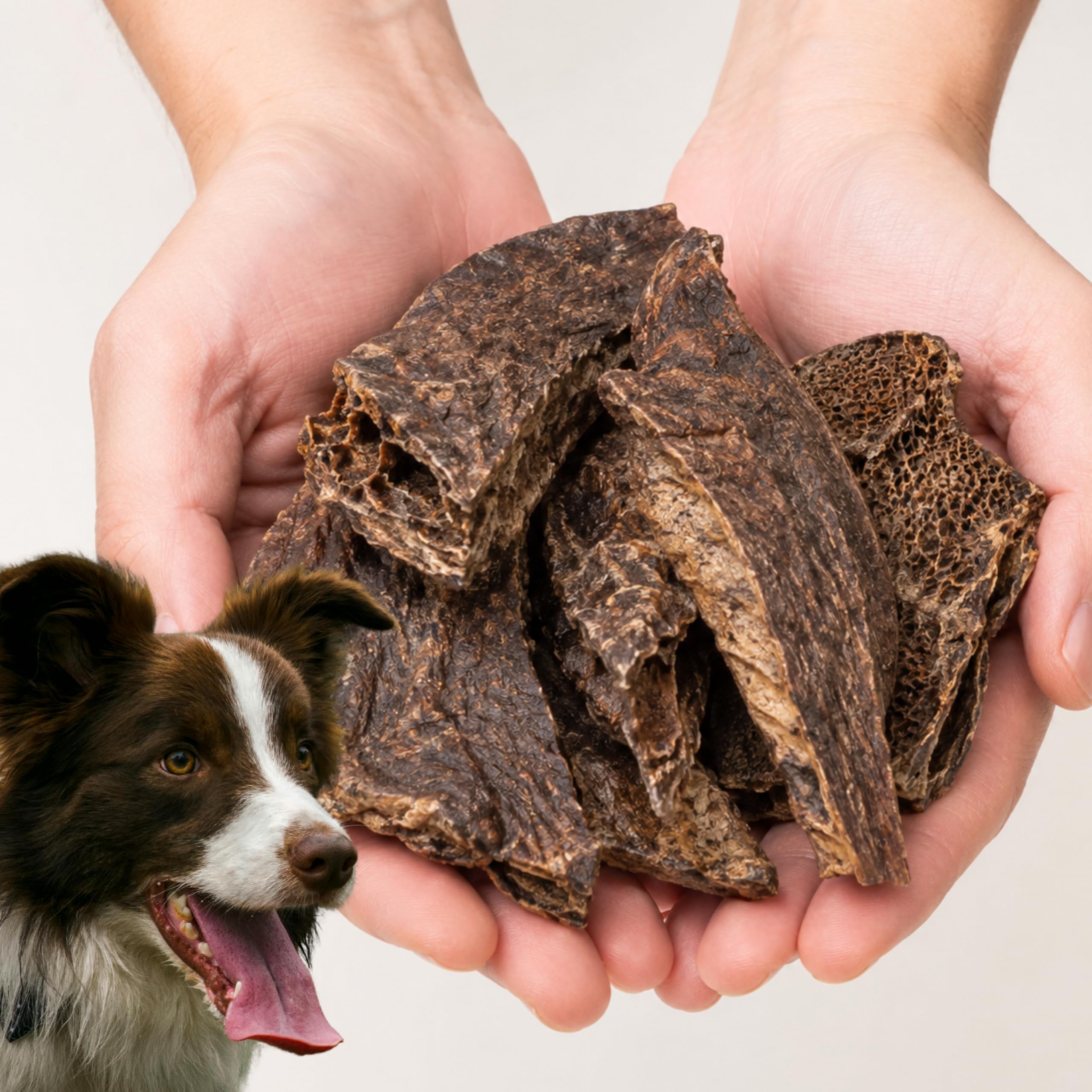 BREERs Rinderlunge für Hunde getrocknet 1 Kg Kausnack aus eigener Deutscher Herstellung, Lunge Hundesnack in ausgezeichneter Qualität