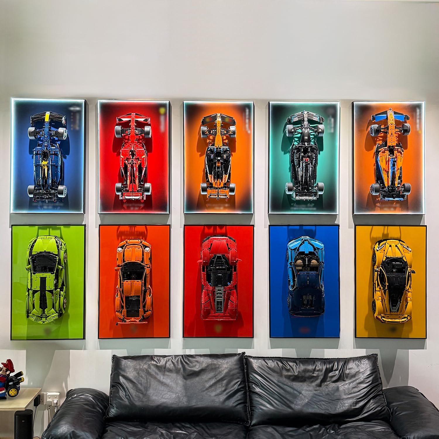 Amazon.com: iLuane Display Wallboard for LEGO Technic Ferrari SF