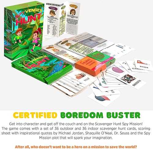 Miniatura 3 de TRENDY PRO SPYvenger - Juego de caza del tesoro para niños, divertido juego de búsqueda del tesoro, actividades al aire libre para niños, patio,