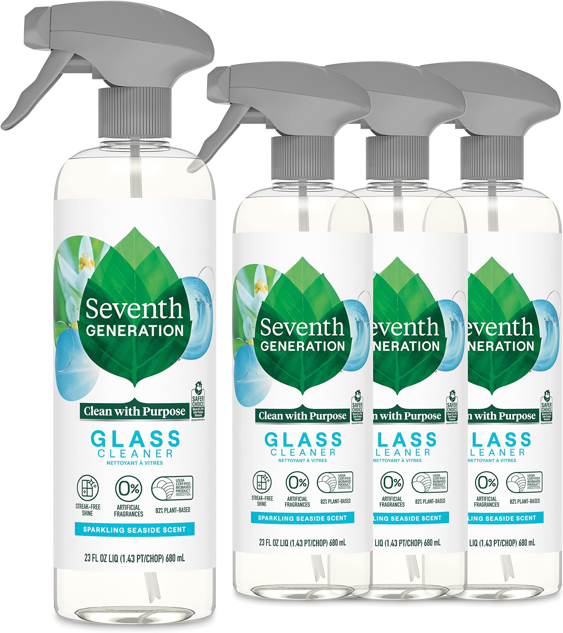 Seventh Generation All Purpose Cleaner, Free & Clear, Cuts