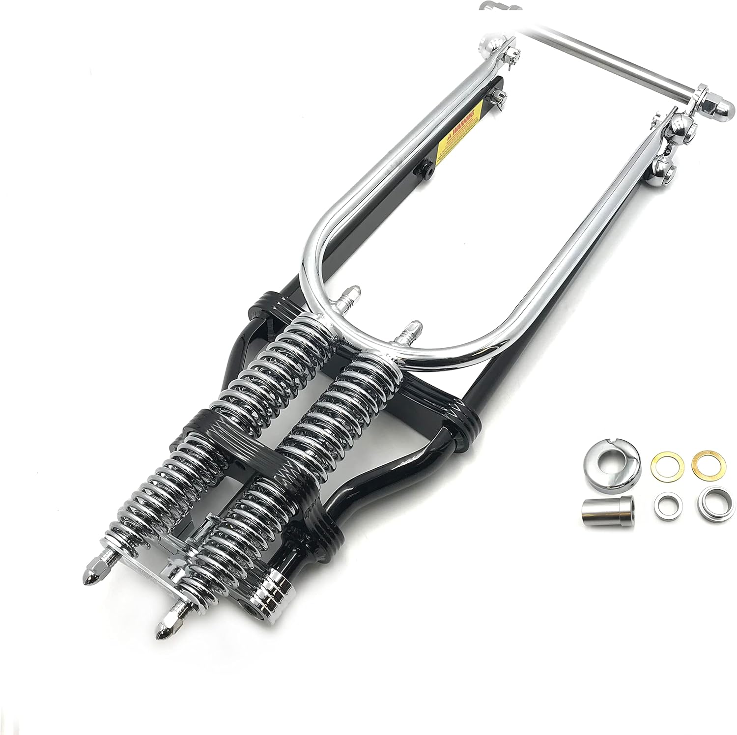 HTTMT SF001-I- Compatible with 20" 2 Under Springer Front End With Axle Kit H-D Chopper Bobber Arched Chrome Black