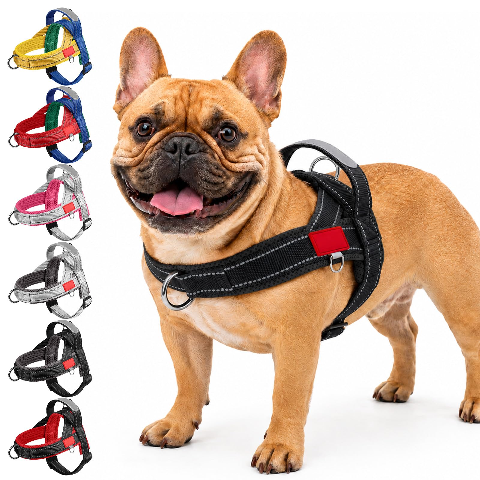 Ledeak No Pull Front Clip Harness with Control Handle for Small Medium Dogs — image 1