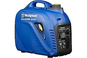 Westinghouse Outdoor Power Equipment 2200 Peak Watt Super Quiet Lightweight Portable Inverter Generator