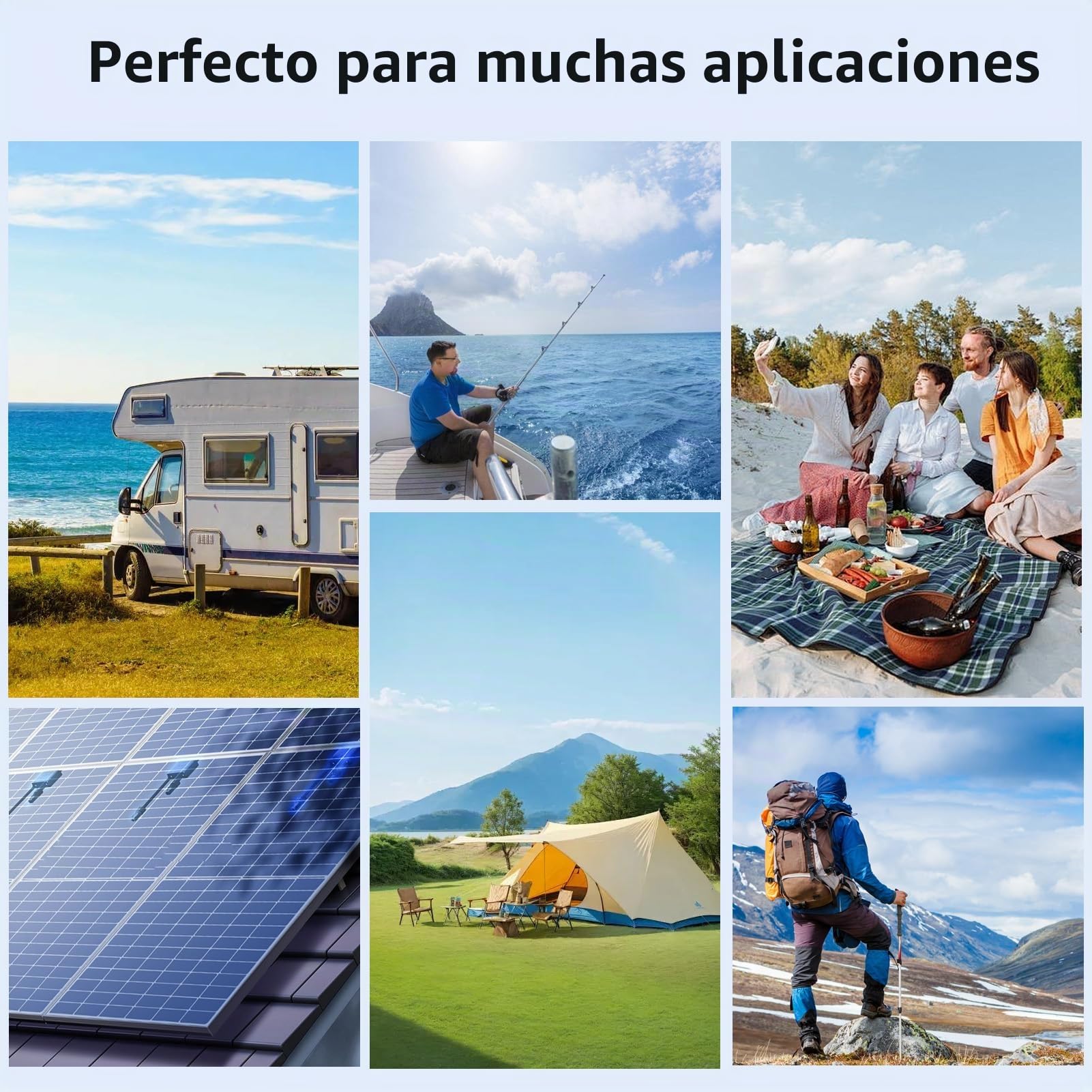 DATOUBOSS Batería de Litio LiFePO4 12V 100Ah, BMS Integrado de 100A, hasta 15 000 Ciclos Profundos, Salida Máxima de 1280Wh, Soporte en serie/conexión paralela, para Camper, Sistema Solar, Caravanas