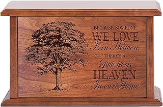 LifeSong Milestones Urns for Ashes Adult Male Urns for Human Ashes Adult Female Personalized Tree of Life Family Tree Cremation Urn for Adult Ashes Decorative Keepsake Urns for Human Ashes Wooden Urn