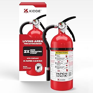 Kidde Fire Extinguisher for Home, For Residential and Living Area Use, 2A10BC