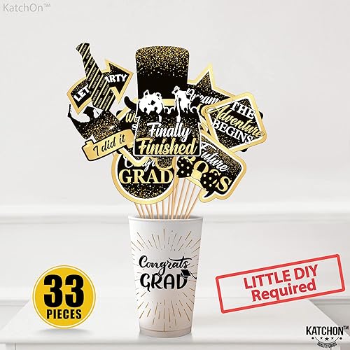 Miniatura 7 de KatchOn, Accesorios para cabina de fotos de graduación 2023  Paquete de 33  Accesorios de graduación 2023 para sesión de fotos, decoraciones de