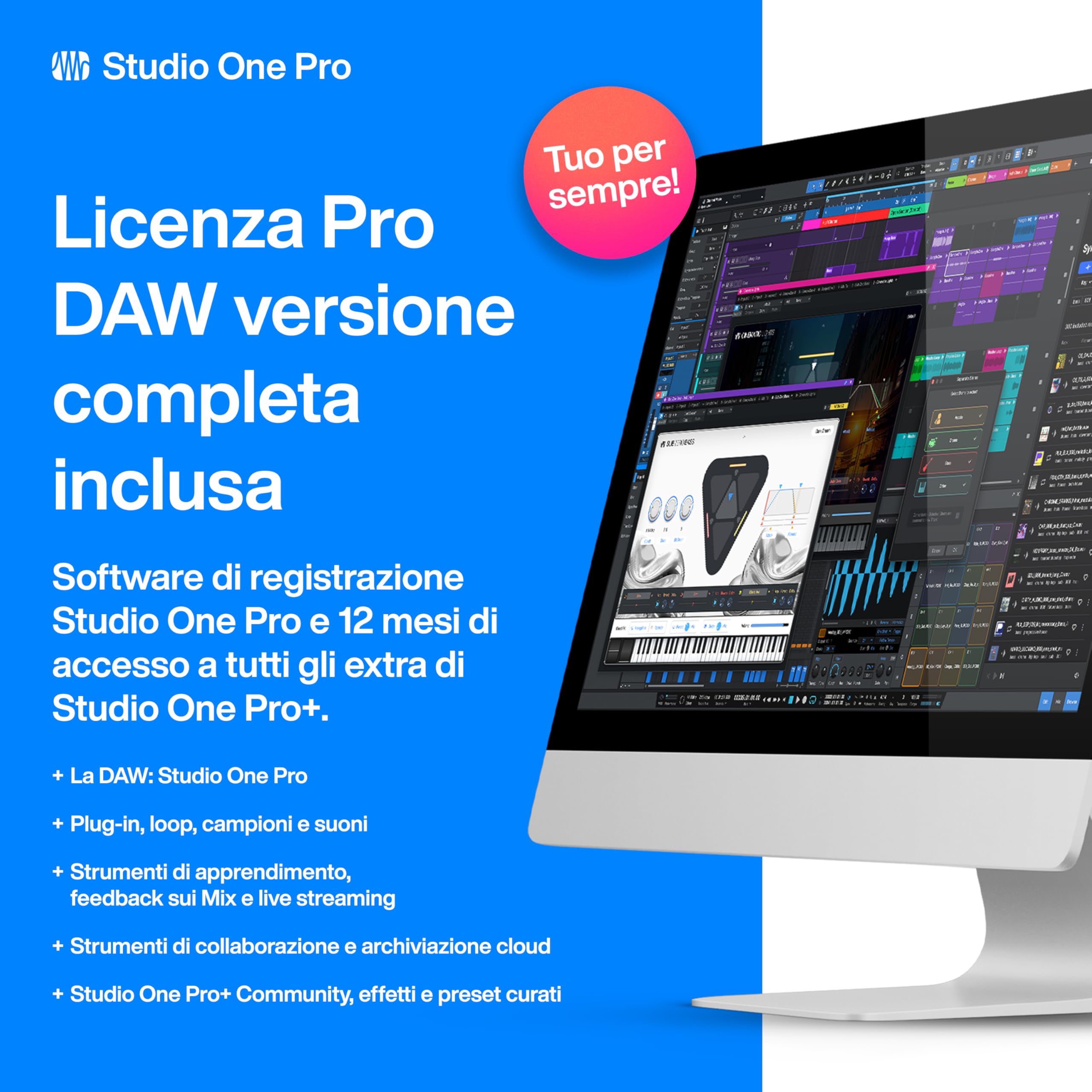PreSonus Quantum ES 4 – Interfaccia Audio USB-C, Registrazione, Studio, DAW, Qualità Sonora Professionale, Senza Latenza, Compatta, Ideale per Produzione Musicale e Streaming (2x2, 24-bit / 192 kHz)