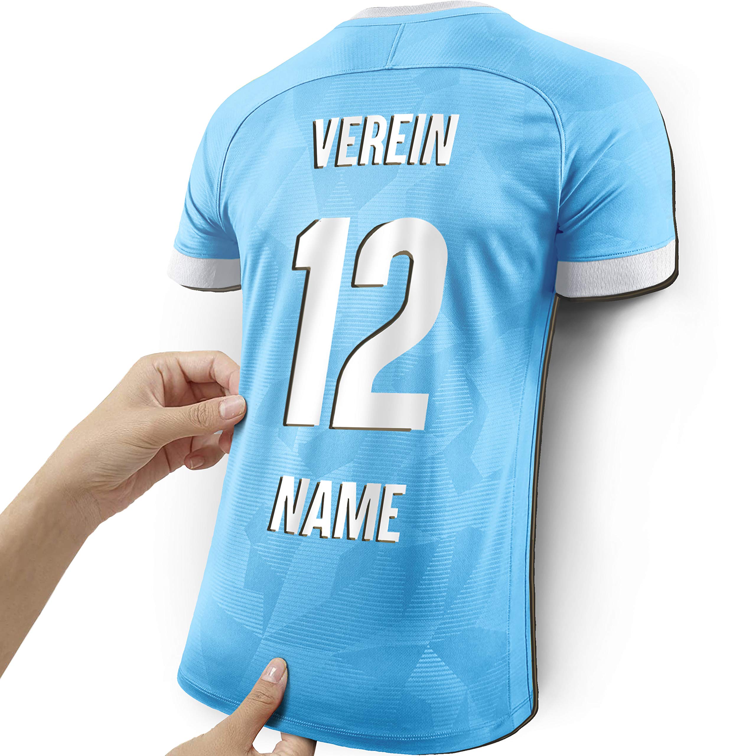 Elbeffekt Trikotlampe für Münchener Fans aus Holz - personalisierbares Geschenk - schenke Dein individuellen Münchener Fanartikel aus Echtholz