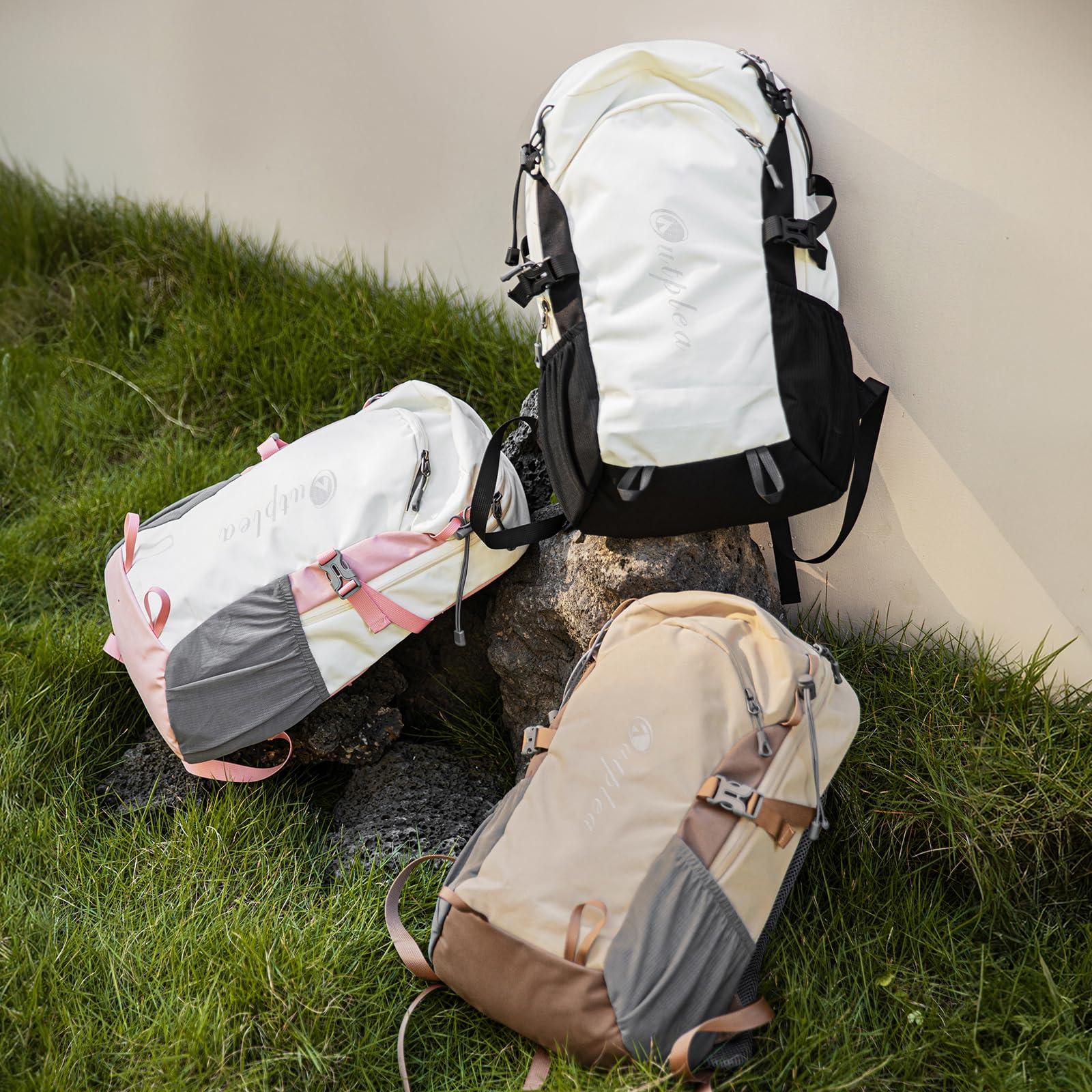 Sac à Dos de Randonnée Léger et Multifonctionnel 20L pour Femme, Sac a Dos Voyage Imperméable durable Sac de Sport Plein air Loisirs Camping Vélo-Rose