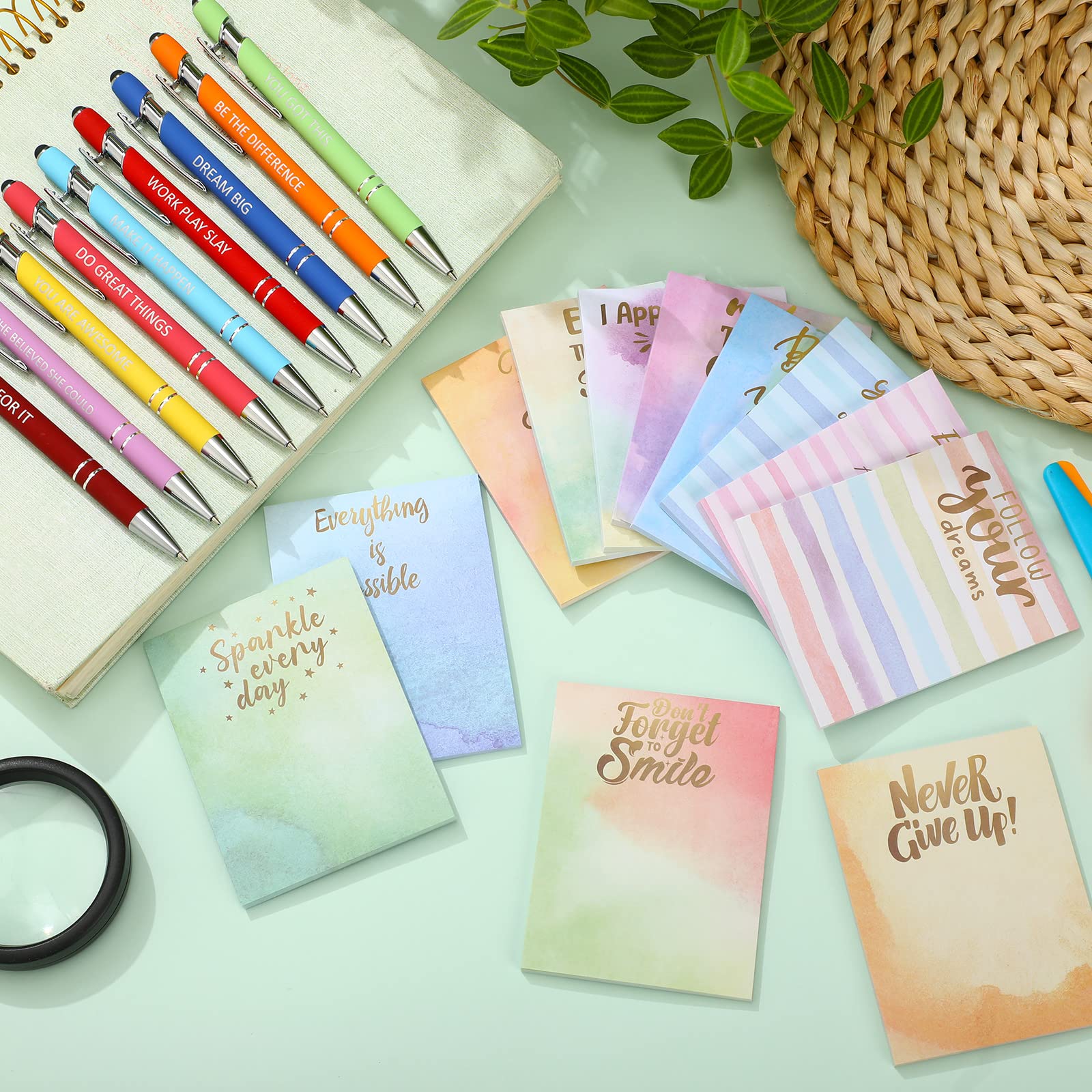 10 Pads Funny Sticky Notes With Sarcastic Sayings, To Do List Sticky Notes Pad With Lines Cute Memo 1129053